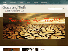 Tablet Screenshot of graceandtruthct.com